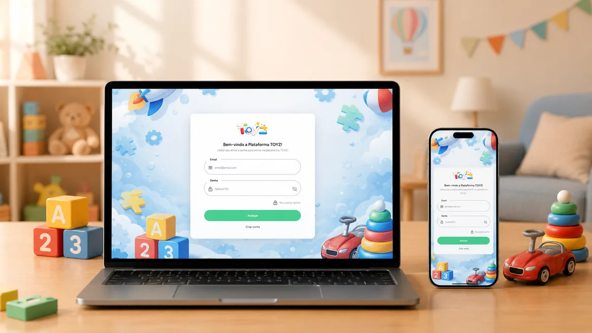 Toyz — Sistema para Locação de brinquedos